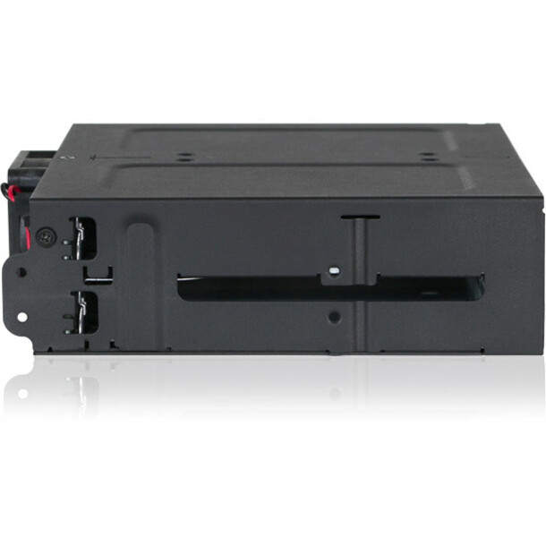 Icy Dock ToughArmor MB607SP-B Drive Enclosure for 5.25" - Serial ATA/600 Host Interface Internal - Black