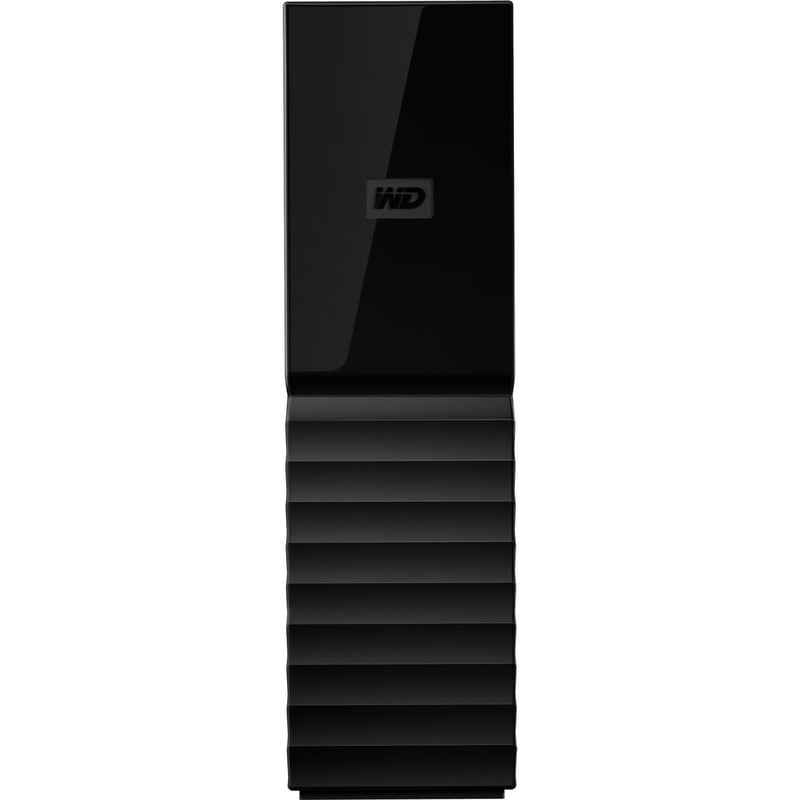 WD My Book 8TB USB 3.0 desktop hard drive with password protection and auto backup software - Thumbnail 2