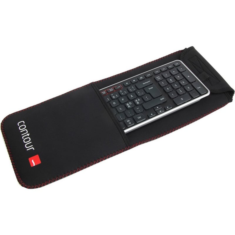 Contour Carrying Case (Sleeve) Mouse, Keyboard, Accessories, Travel, Cable - Black - Thumbnail 2