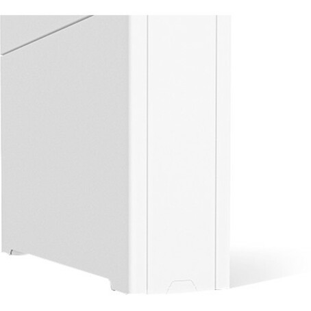 Chief Impact 43" Portrait Floor Standing Kiosk - White - Thumbnail 3