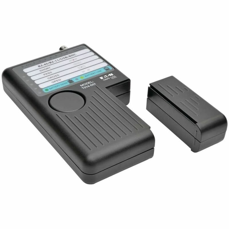 Tripp Lite by Eaton Network Cable Continuity Tester for Cat 5/Cat6/Cat6a Phone USB and Coax Cable Assemblies - Thumbnail 2