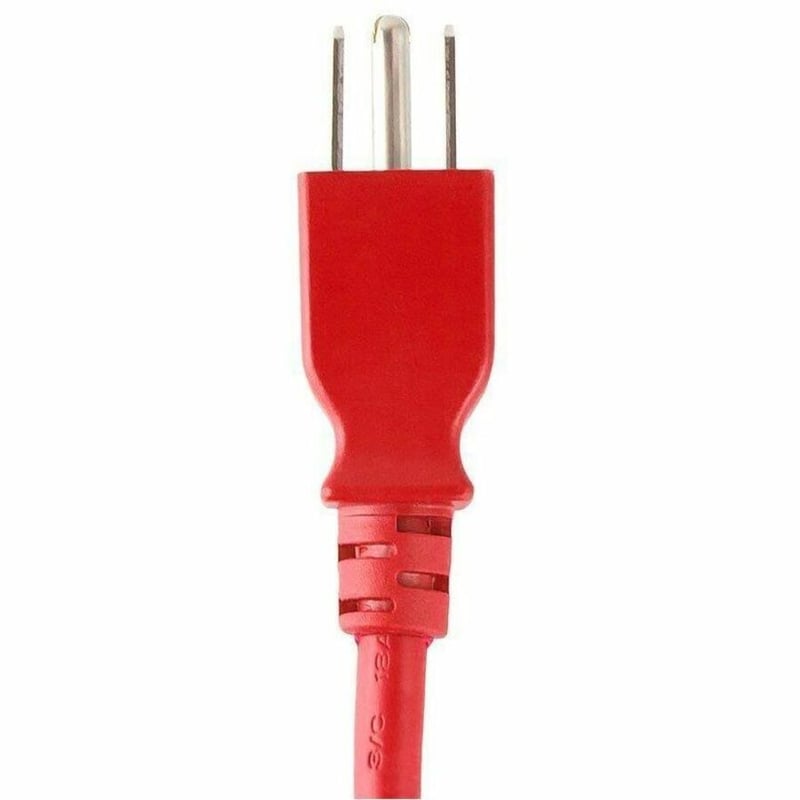 MONOPRICE 2FT 18AWG RED POWER CORD CABLE - Thumbnail 3
