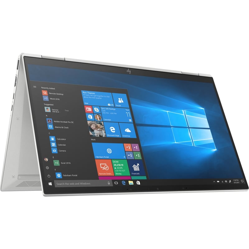 HP EliteBook x360 1030 G7 13.3" Touchscreen Convertible 2 in 1 Notebook - Full HD - Intel Core i5 10th Gen i5-10310U - 16 GB - 256 GB SSD - Thumbnail 1