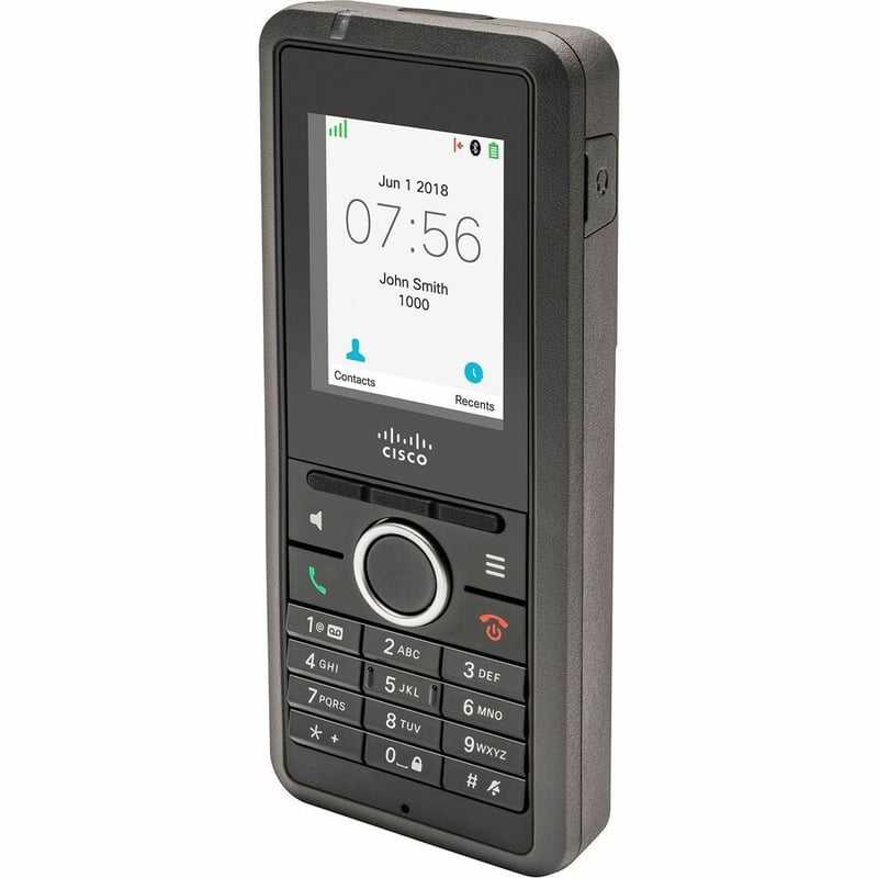 Cisco 6825 IP Phone - Cordless - Corded - DECT - Wall Mountable - Thumbnail 2