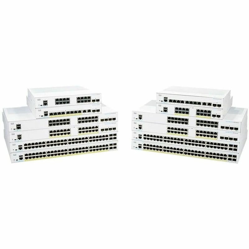 CBS350MNGD4-PRT2.5GE20-PRTGEPOE4X10GSFP+REMANUFACTURED - Thumbnail 3