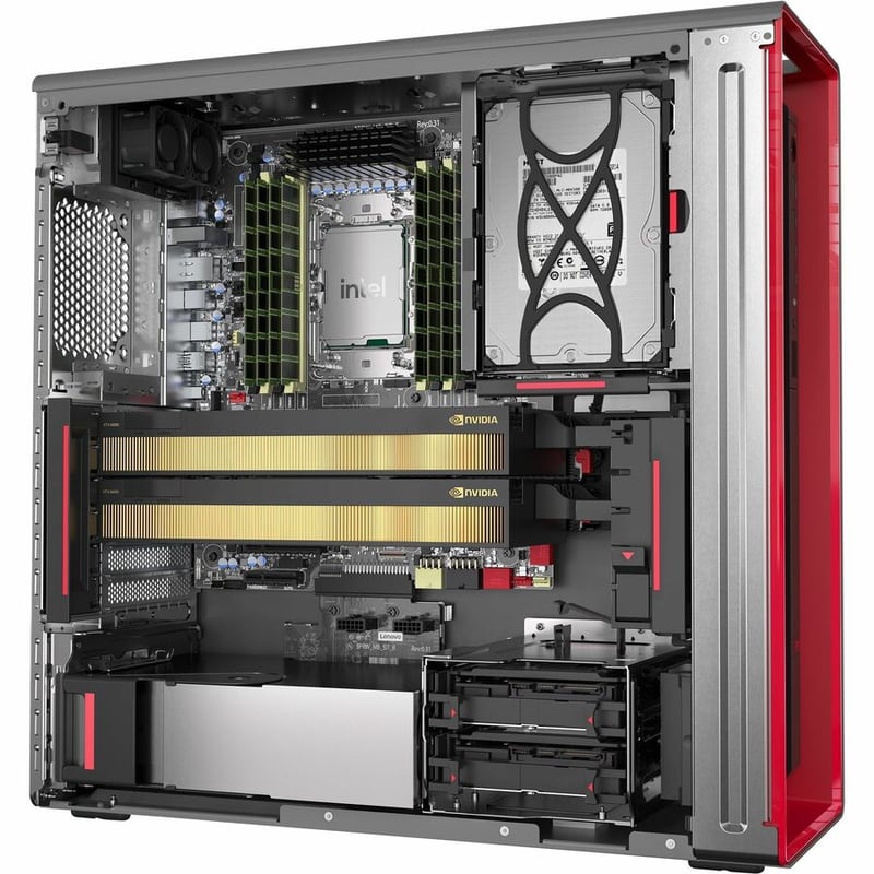 Lenovo ThinkStation P5 30GA004JUS Workstation - 1 Xeon w3-2425 - vPro Technology - 32 GB - 1 TB SSD