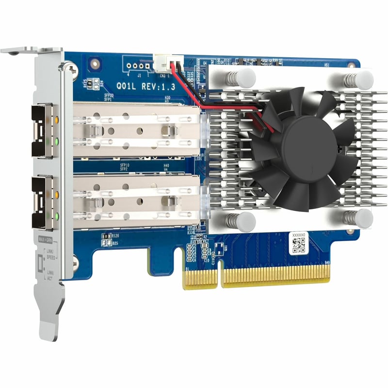 QNAP Dual-Port, 10GbE SFP+ Network Expansion Card - Thumbnail 1
