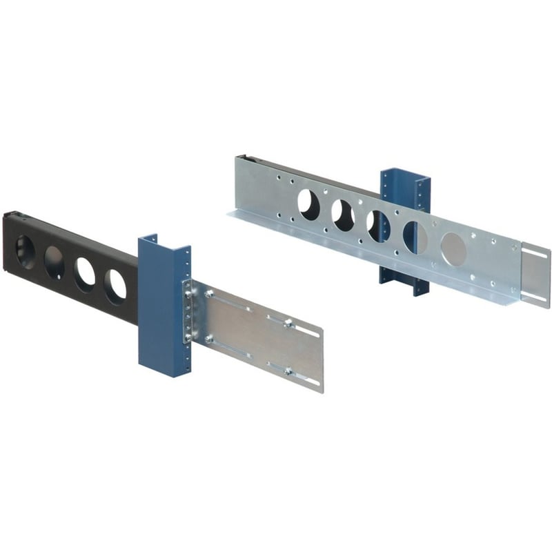 Rack Solutions 2U 2Post Universal Rail 24in (D) with Wirebar - Thumbnail 1