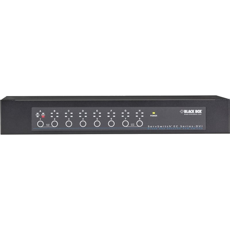 Black Box ServSwitch EC for DVI + USB Servers and DVI + USB Console, 16-Port - Thumbnail 2