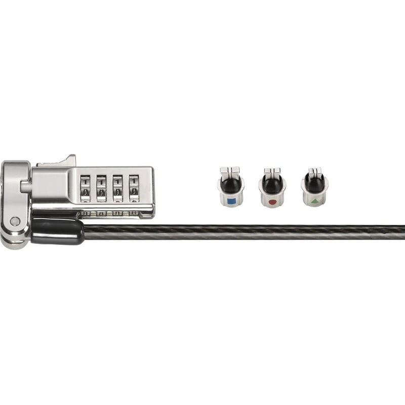 Kensington 3-in-1 Combination Serialized Laptop Lock - Thumbnail 2