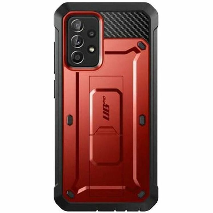 GALAXY A52 UNICORN BEETLE PRO RUGGED HOLSTER CASE-METALLIC RED - Thumbnail 4