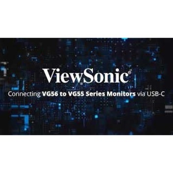 ViewSonic VG2755-2K 27 Inch IPS 1440p Monitor with USB C 3.1, HDMI, DisplayPort and 40 Degree Tilt Ergonomics for Home and Office