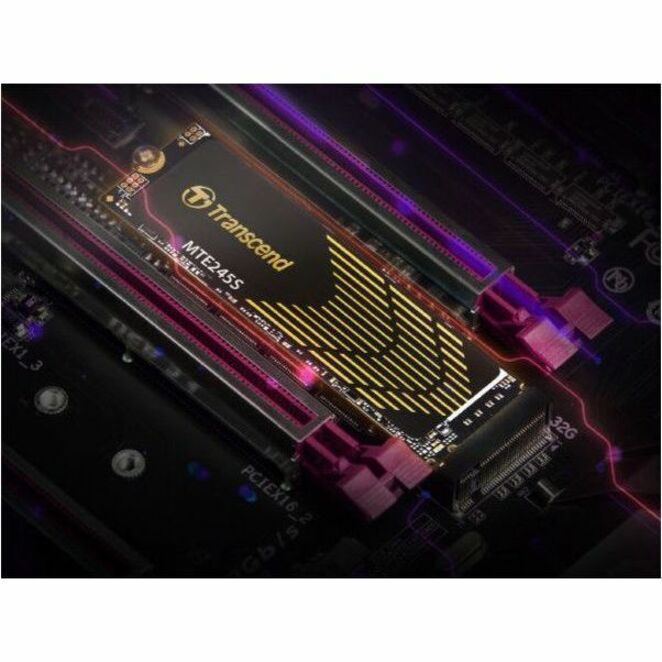 Transcend 245S 1 TB Solid State Drive - M.2 2280 Internal - PCI Express NVMe (PCI Express NVMe 4.0 x4) - Thumbnail 5