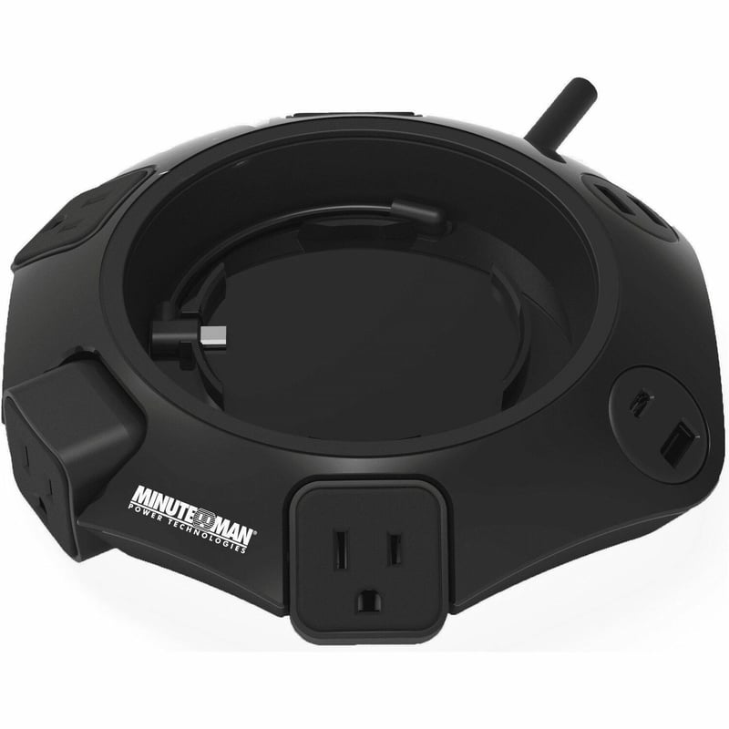 SURGE MODULE 1080J USB CHARGER MMS 4-OUTLET TABLETOP SURGE PROTECT