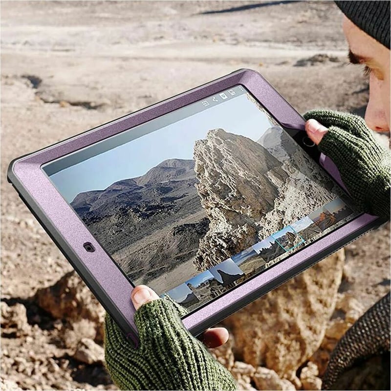 IPAD 10.2 INCH UNICORN BEETLE PRO RUGGED CASE-METALLIC PURPLE - Thumbnail 4