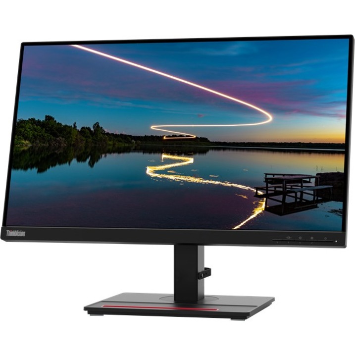 Lenovo ThinkVision T24m-20 24" Class Webcam Full HD LCD Monitor - 16:9 - Raven Black - Thumbnail 4