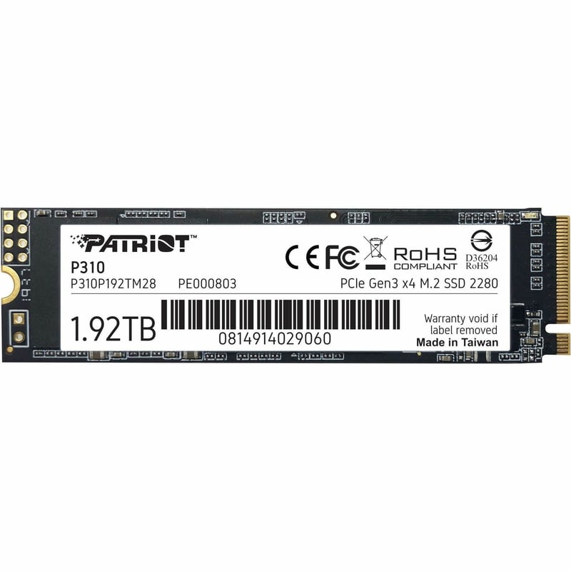 PATRIOT P310 1920GB M.2 2280 RETAIL - Thumbnail 1