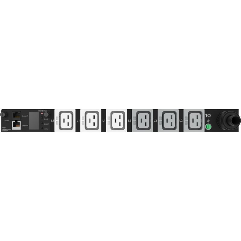 HPE Sourcing G2 P9R51A 6-Outlet PDU - Thumbnail 3