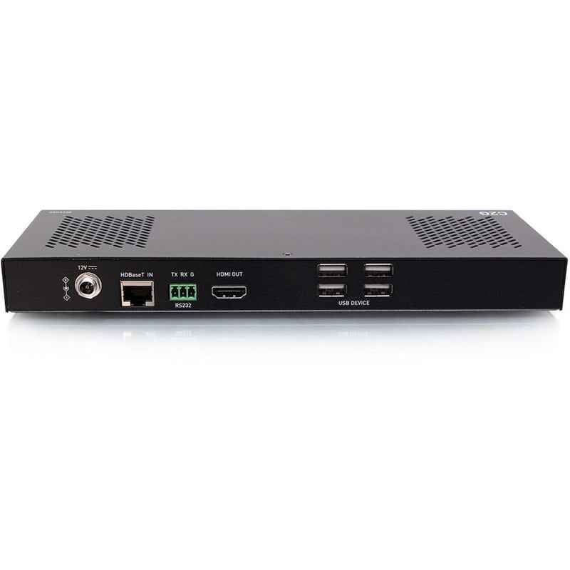 C2G HDMI HDBaseT + USB-B, RS232 Wall Plate Transmitter to Box Receiver Kit - Thumbnail 3