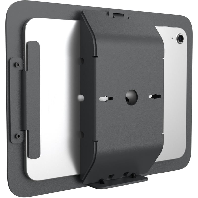 Heckler Design Wall Mount for Tablet, Network Adapter, PoE Injector - Black Gray - Thumbnail 4