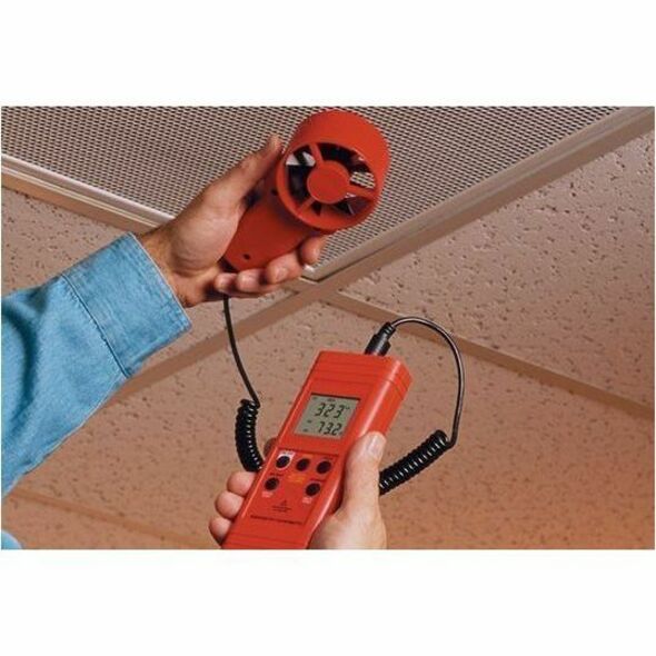 ANEMOMETER THERMOMETER FLEXIBLE VANE ANEMOMETER THERMOMETER INSTRUC - Thumbnail 3