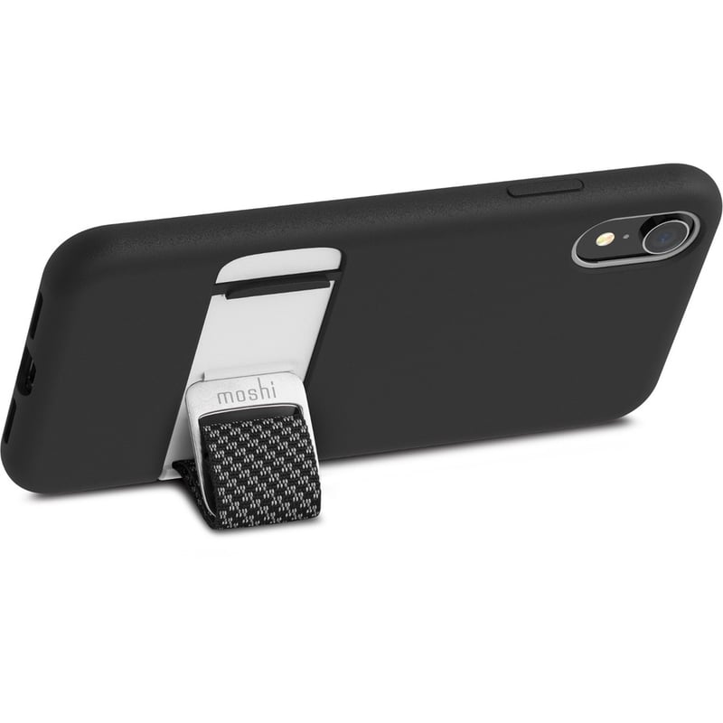 Moshi Capto Slim Case with MultiStrap Mulberry Black for iPhone XR - Thumbnail 2