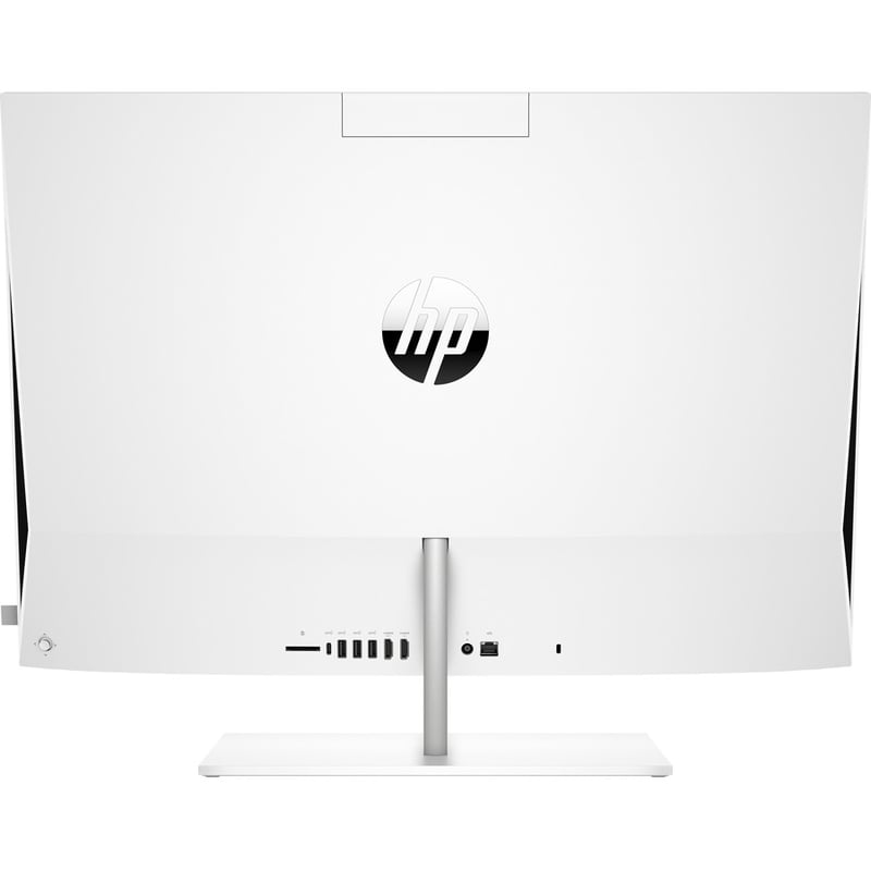 HP Pavilion 27-d0031 All-in-One Computer - Intel Core i7 10th Gen i7-10700T - 8 GB - 256 GB SSD - 27" Full HD Touchscreen - Desktop - Snowflake White - Thumbnail 5