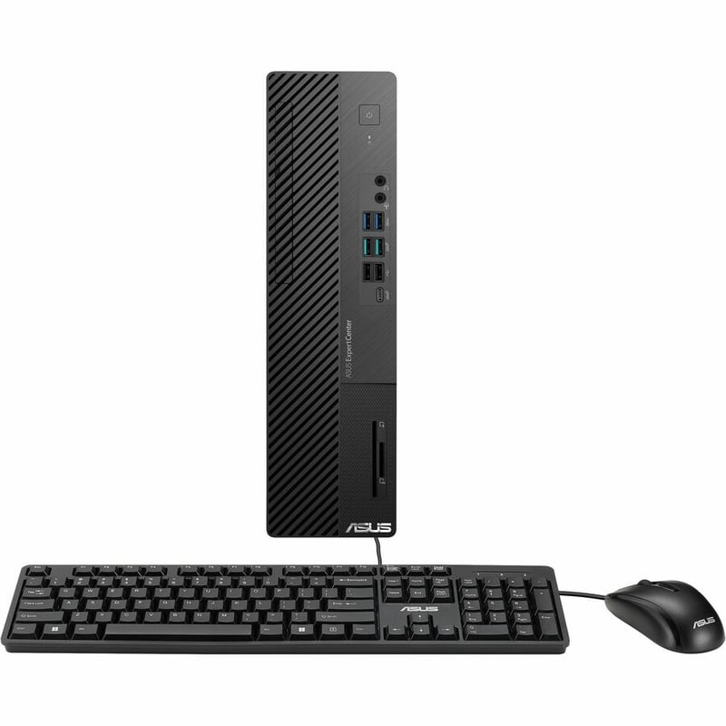 Asus ExpertCenter D700SE-XB704 Desktop Computer - Intel Core i7 13th Gen i7-13700 Hexadeca-core (16 Core) 2.10 GHz - 16 GB RAM DDR4 SDRAM - 512 GB M.2 PCI Express NVMe 4.0 SSD - Small Form Factor - Black - Thumbnail 2