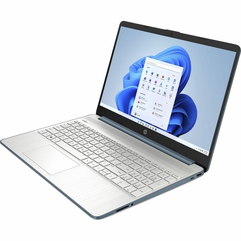 HPI SOURCING - NEW 15-dy0000 15-dy0700tg 15.6" Notebook - HD - 1366 x 768 - Intel Pentium Silver N5030 Quad-core (4 Core) 1.10 GHz - 8 GB Total RAM - 256 GB SSD - Spruce Blue, Natural Silver - Thumbnail 2