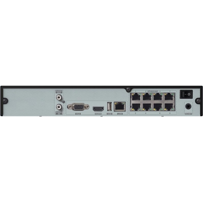 Speco 8 Channel NVR with 8 Built-In PoE Ports - 3 TB HDD - Thumbnail 2