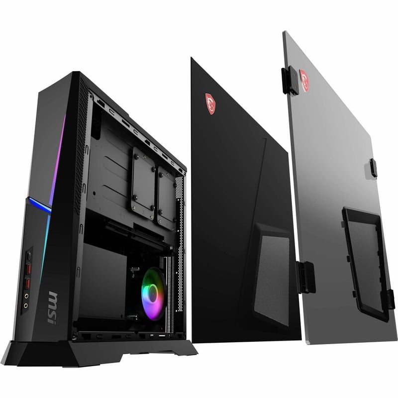 MSI MPG Trident AS 14th MPG Trident AS 14NUD7-677US Gaming Desktop Computer - Intel Core i7 14th Gen i7-14700F Icosa-core (20 Core) - 16 GB RAM DDR5 SDRAM - 1 TB M.2 PCI Express NVMe 4.0 SSD - Black - Thumbnail 3