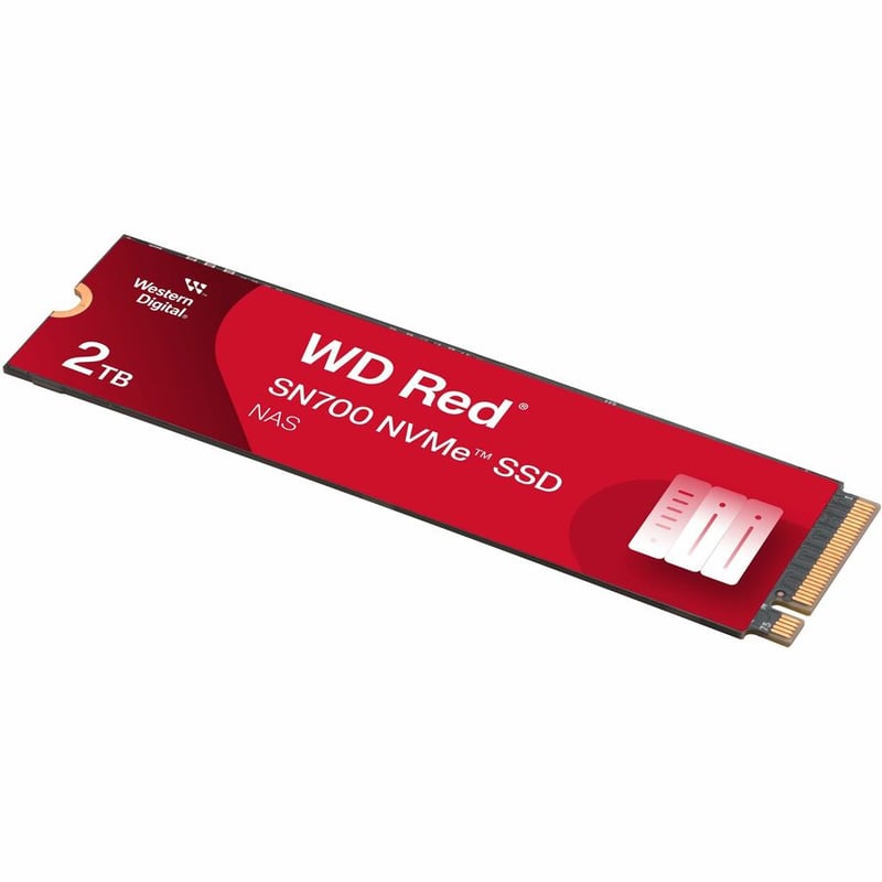 Western Digital Red S700 WDS200T1R0C 2 TB Solid State Drive - M.2 2280 Internal - PCI Express NVMe (PCI Express NVMe 3.0 x4) - Thumbnail 3