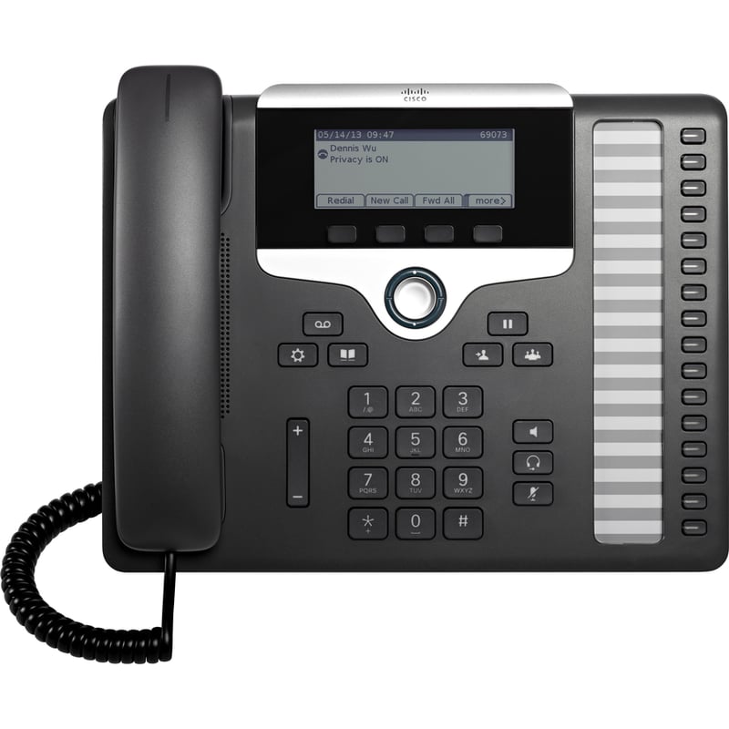 CISCOIPPHONE7861WITHMULTIPLATFORMFWFORRCSERVR REMANUFACTURED - Thumbnail 3