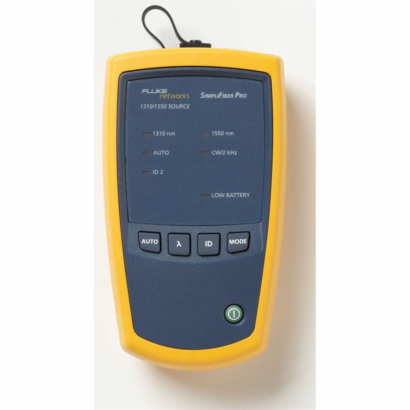 Fluke Networks SimpliFiber Pro SFSINGLEMODESOURCE Fiber Optic Power Meter - Thumbnail 1