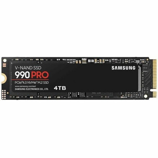 Samsung 990 PRO 4 TB Solid State Drive - M.2 2280 Internal - PCI Express NVMe (PCI Express 4.0 x4) - Thumbnail 1