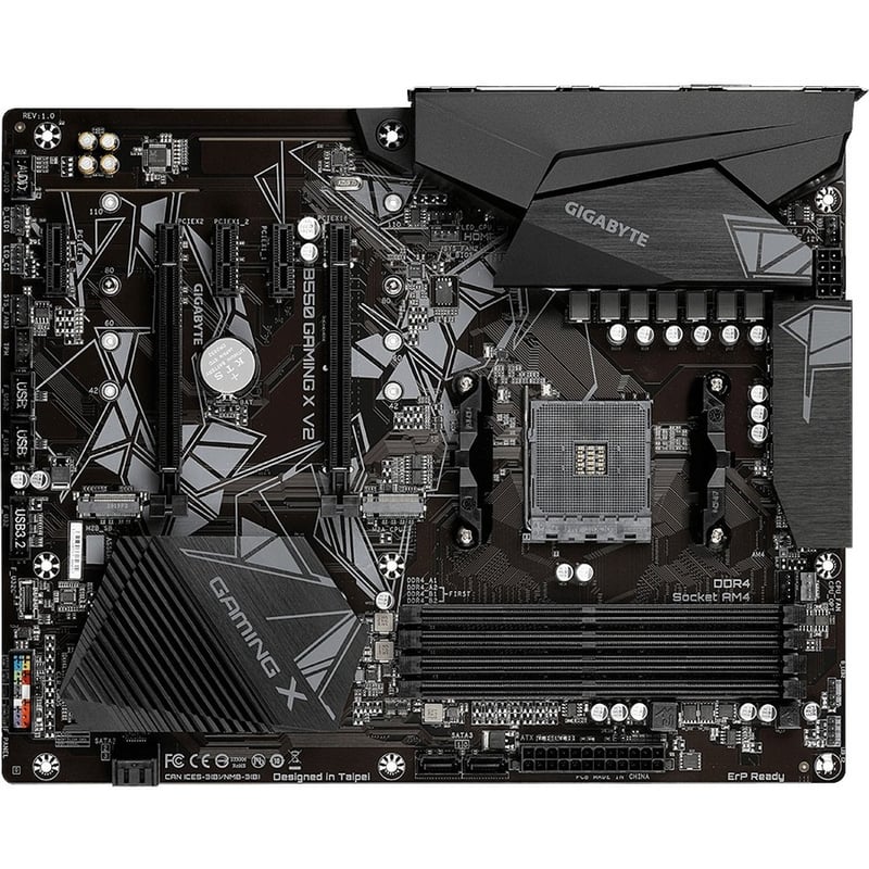 Gigabyte Ultra Durable B550 GAMING X V2 Desktop Motherboard - AMD B550 Chipset - Socket AM4 - ATX - Thumbnail 1