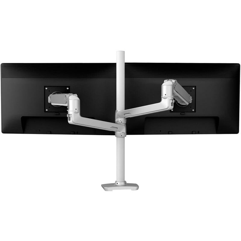 Ergotron Desk Mount for Monitor - Polished Aluminum - Thumbnail 3