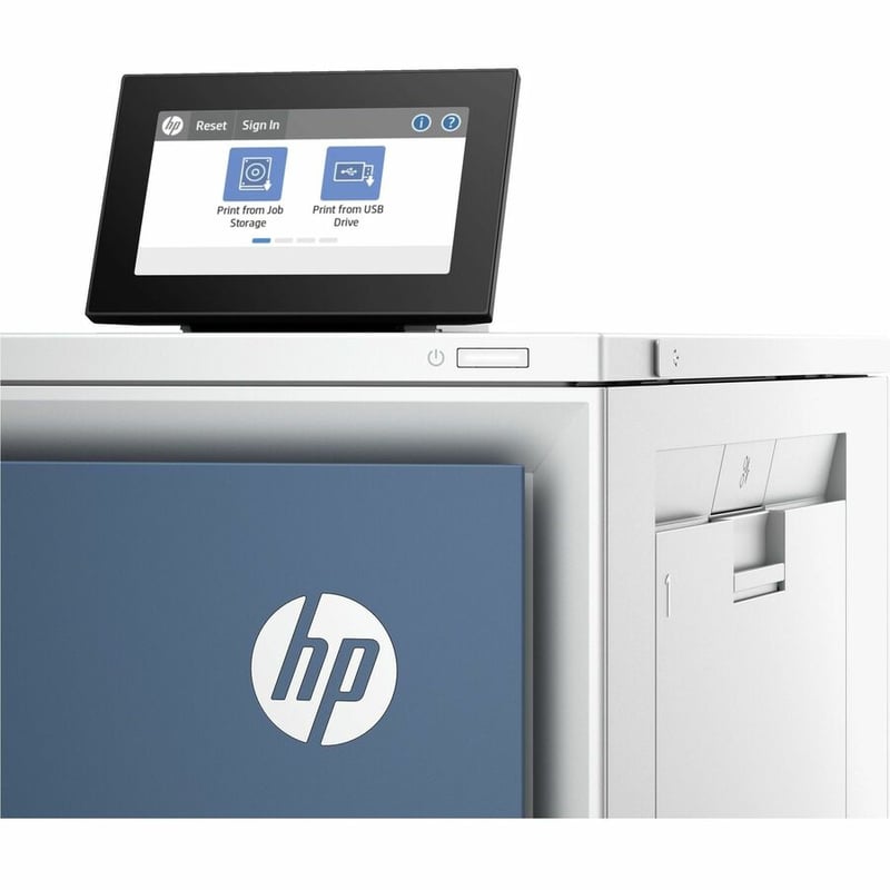 HP LaserJet Enterprise 6701dn Desktop Wireless Laser Printer - Color - Thumbnail 3