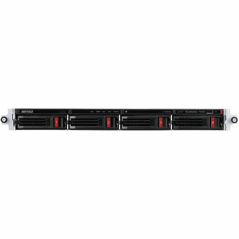 TERASTATION 3430RN 1U RM 16TB 4BAY 2X8TB NAS HD RAID ISCSI 2.5GBE - Thumbnail 5