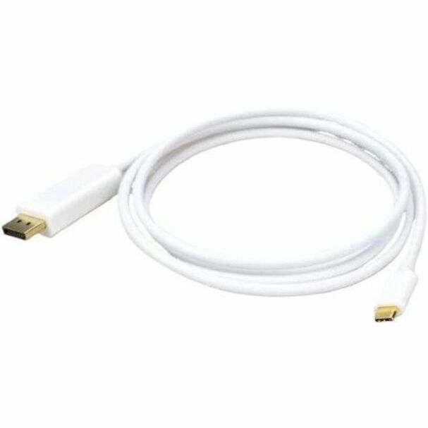 4XEM USB-C to DisplayPort Cable - 10FT - White - Thumbnail 2