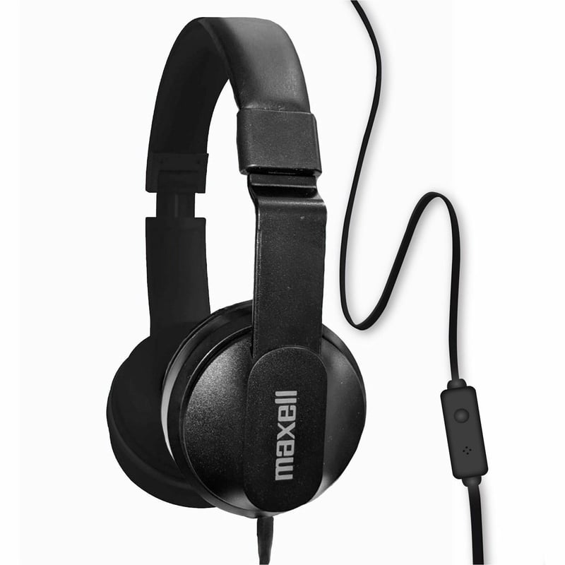 Maxell Solid2 Headphones w/ Mic - Thumbnail 1