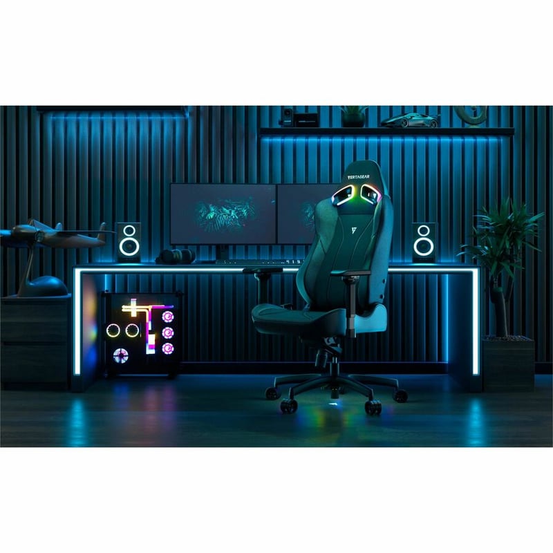 VERTAGEAR SL5800 HYGENNX CARBON BLACK ERGONOMIC FEATURES EDITION(LED/RGB UPGRADA - Thumbnail 2