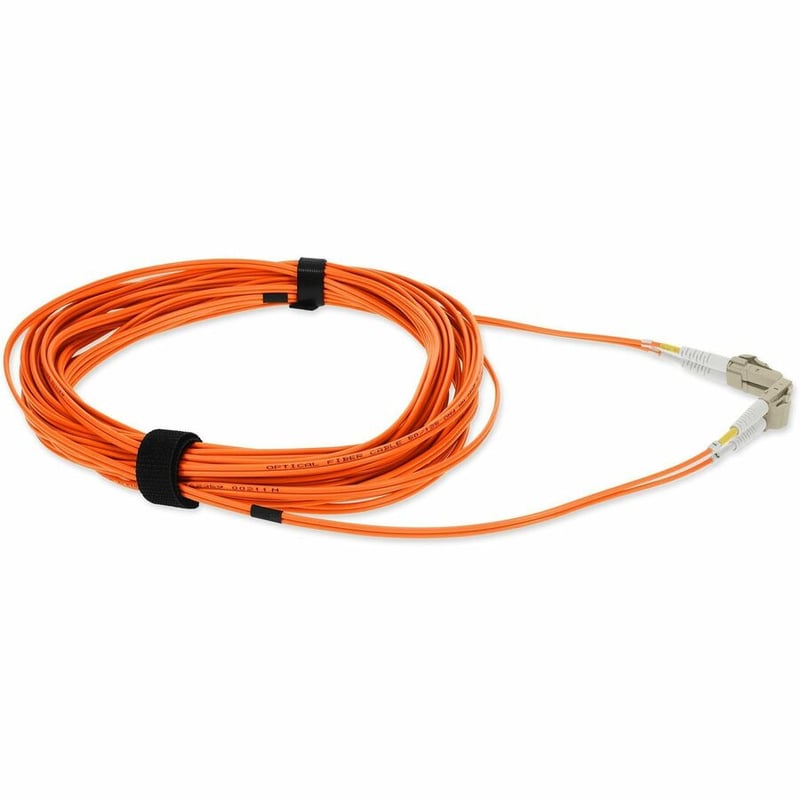AddOn 2m LC to LC Orange OM4 Duplex OFNP (Plenum-Rated) TAA Fiber Patch Cable
