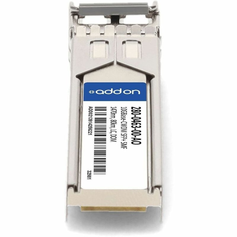 AddOn Cyan® 280-0463-00 Compatible TAA 10GBase-CWDM SFP+ Transceiver (SMF, 1470nm, 80km, LC, DOM) - Thumbnail 4