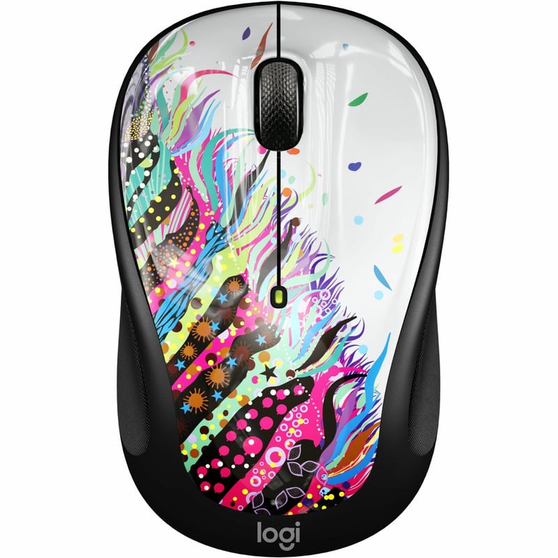 M325S WIRELESS MOUSE CELEBRATION BLACK - Thumbnail 1