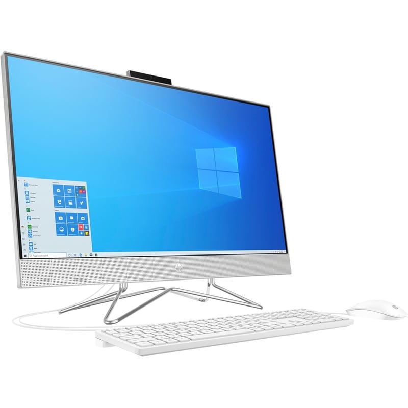 HP 27-dp0000 27-dp0171 All-in-One Computer - Intel Core i5 10th Gen i5-1035G1 - 16 GB - 512 GB SSD - 27" Full HD Touchscreen - Desktop - Jet Black, Dark Chrome - Thumbnail 3