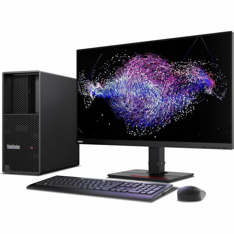 Lenovo ThinkStation P3 30GS006PUS Workstation - 1 x Intel Core i7 13th Gen i7-13700K - 32 GB - 1 TB SSD - Tower - Thumbnail 5