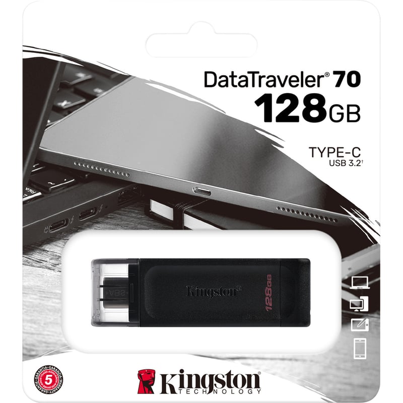 Kingston DataTraveler 70 USB-C Flash Drive - Thumbnail 2
