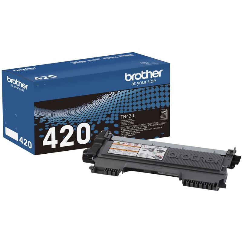 Brother Genuine TN420 Mono Laser Toner Cartridge - Thumbnail 1