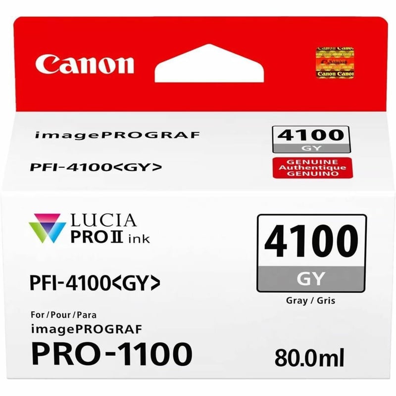 PFI-4100 GY LUCIA PRO II INDIVIDUAL INK TANK - Thumbnail 1